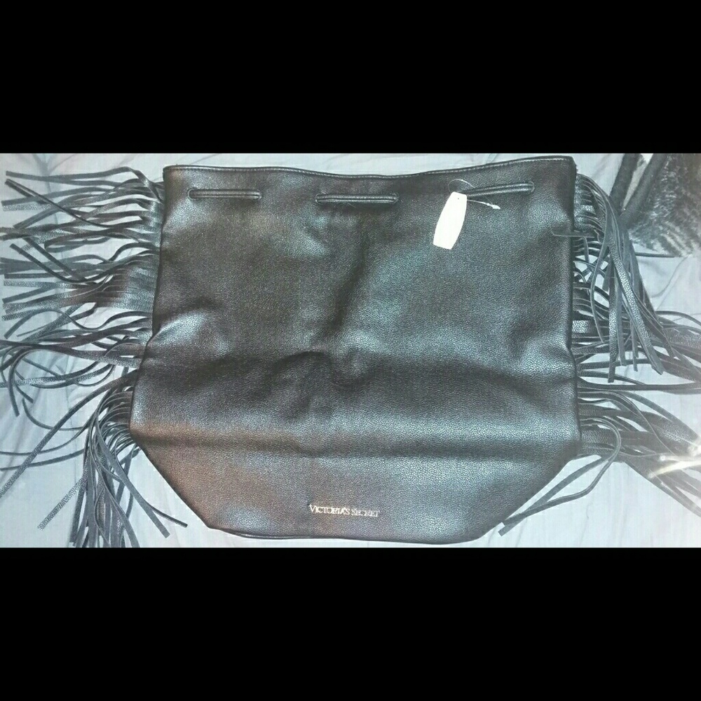 Brand New VS Black Fringe Backpack